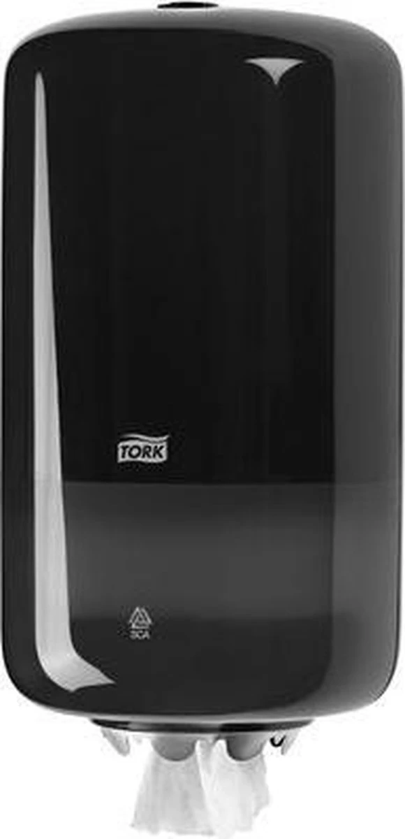 Tork Mini Centerfeed Poetspapier Dispenser Kunststof Zwart M1 Tork Mini Centerfeed Poetspapier Dispenser Kunststof Zwart M1 -bol winkel 580x1200 1