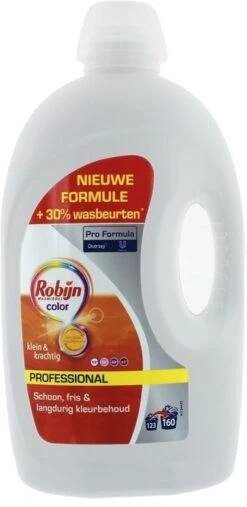 Robijn Professional Klein & Krachtig Wasmiddel Color 4,32L -bol winkel 585x1200