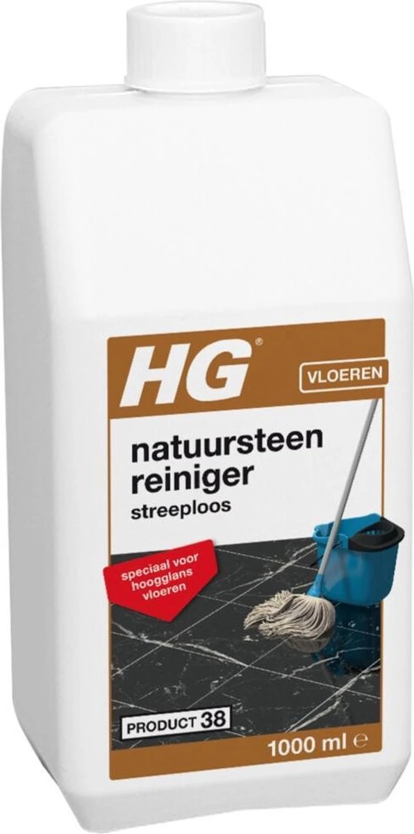 HG natuursteen reiniger glansvloeren 1L - marmer & natuursteen - streeploos schoon - 20 dweilbeurten HG Natuursteen Reiniger Glansvloeren 1L - Marmer & Natuursteen - Streeploos Schoon - 20 Dweilbeurten -bol winkel 596x1200 4