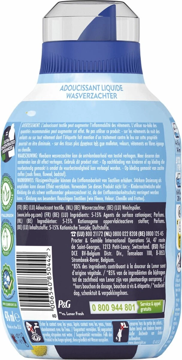 Lenor Fresh Air Sensitive - Wasverzachter - 6 x 34 Wasbeurten Voordeelverpakking Lenor Fresh Air Sensitive - Wasverzachter - 6 X 34 Wasbeurten Voordeelverpakking -bol winkel 608x1200 2