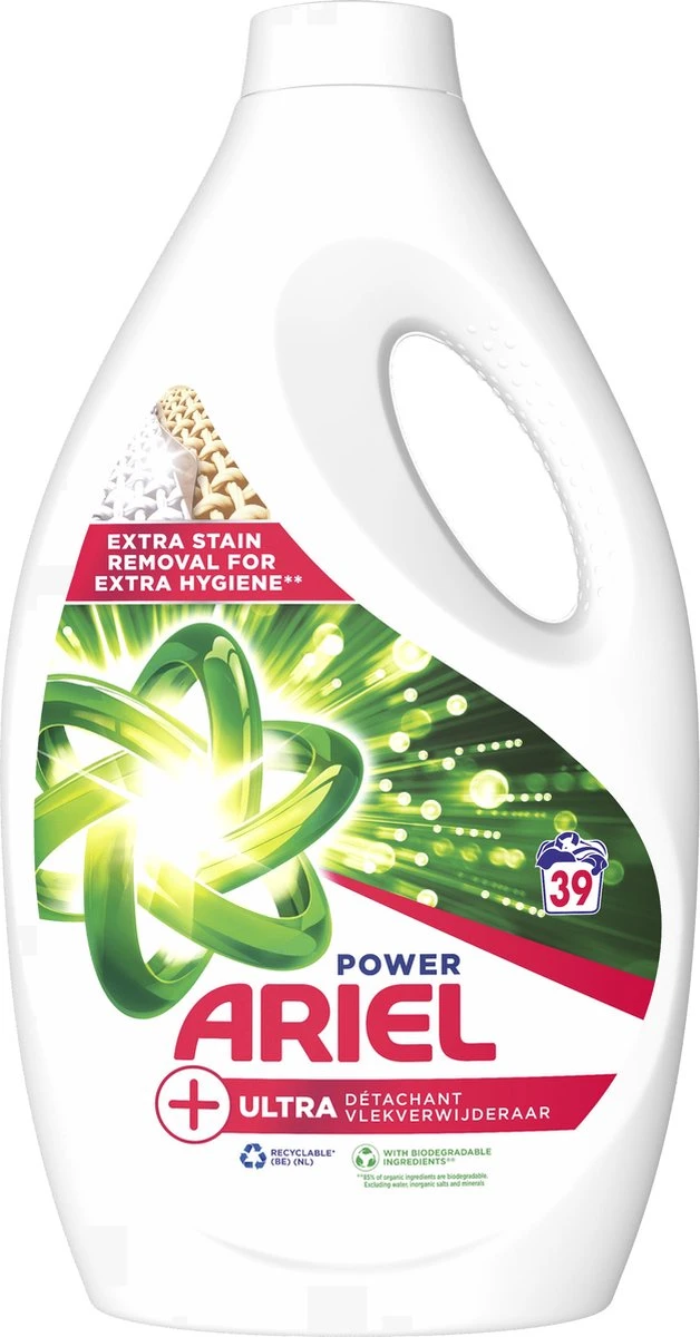 Ariel Vloeibaar Wasmiddel - +Ultra Détachant - Voordeelverpakking 5 x 39 Wasbeurten Ariel Vloeibaar Wasmiddel - +Ultra Détachant - Voordeelverpakking 5 X 39 Wasbeurten -bol winkel 628x1200 1