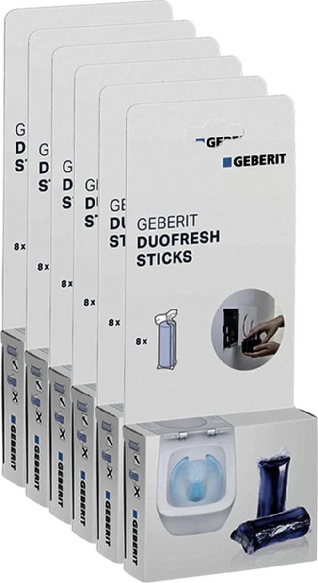 Geberit DuoFresh Sticks - 48 stuks - Voordeelverpakking - Toilet/WC Blokjes Inbouwreservoir Geberit DuoFresh Sticks - 48 Stuks - Voordeelverpakking - Toilet/WC Blokjes Inbouwreservoir -bol winkel 656x1200 4