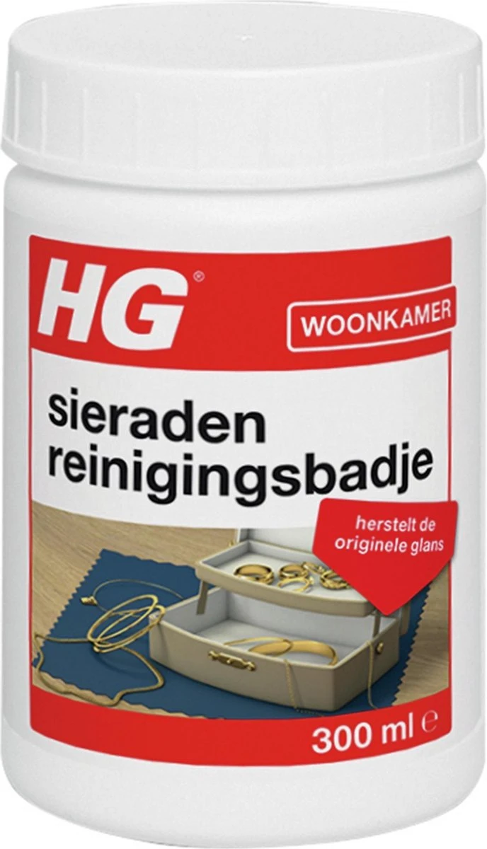 HG sieraden reinigingsbadje - 300 ml - inclusief borstelje en pincet HG Sieraden Reinigingsbadje - 300 Ml - Inclusief Borstelje En Pincet -bol winkel