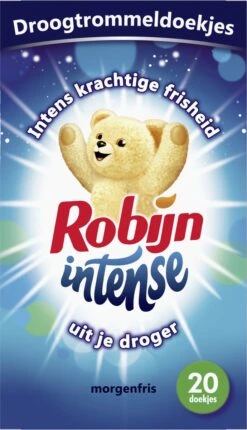 Robijn Droogtrommeldoekjes Intense 20 Stuks -bol winkel 690x1200 1