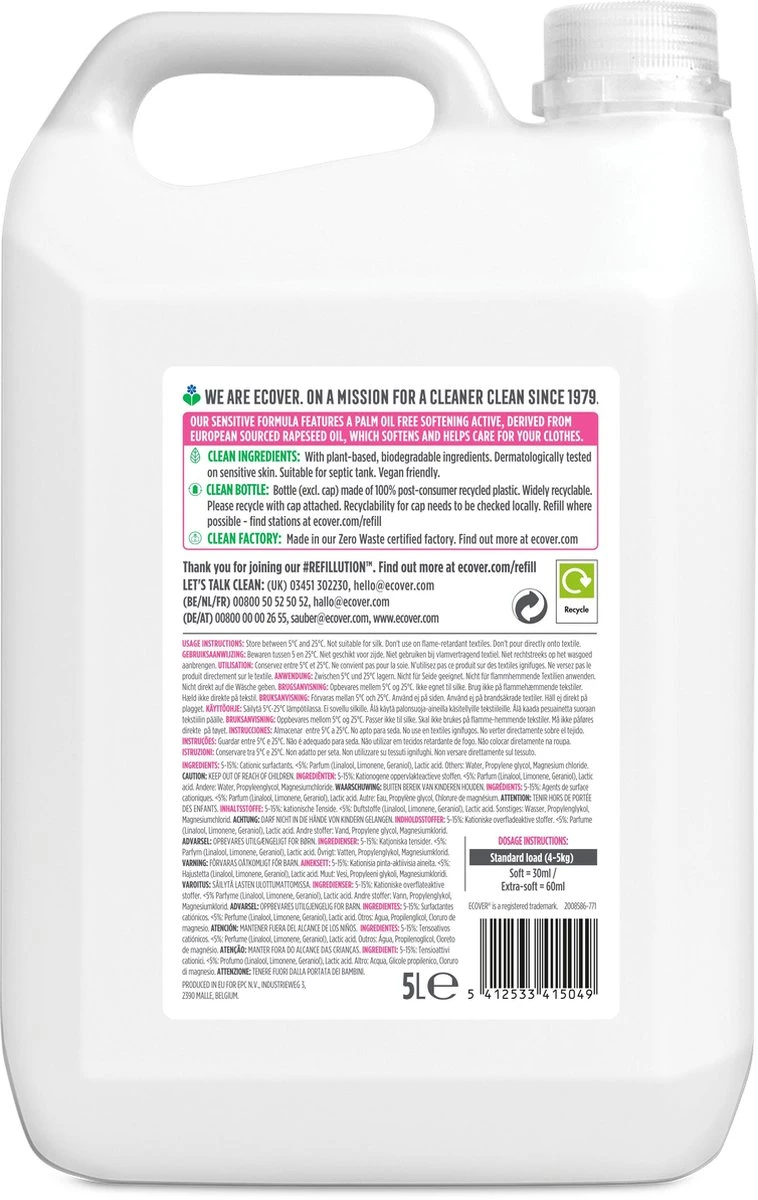 Ecover Wasverzachter - Appelbloesem & Amandel - 5L Ecover Wasverzachter - Appelbloesem & Amandel - 5L -bol winkel 758x1200 2