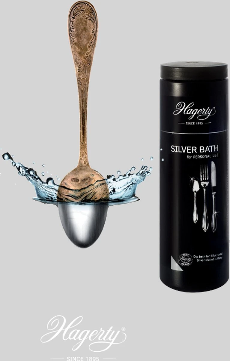Hagerty Silver Bath - Professional 580ml - reinigingsbad voor zilver bestek Hagerty Silver Bath - Professional 580ml - Reinigingsbad Voor Zilver Bestek -bol winkel 767x1200 1