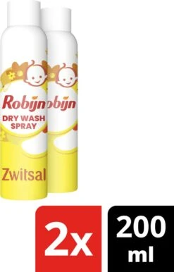 Robijn Dry Wash Spray Zwitsal - 2 X 200ml - Voordeelverpakking -bol winkel 767x1200