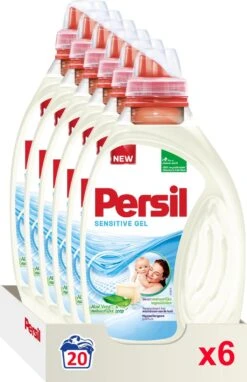 Persil® Persil Sensitive Gel - Vloeibaar Wasmiddel - Baby En Gevoelige Huid - Voordeelverpakking - 6 X 20 Wasbeurten -bol winkel 775x1200 1