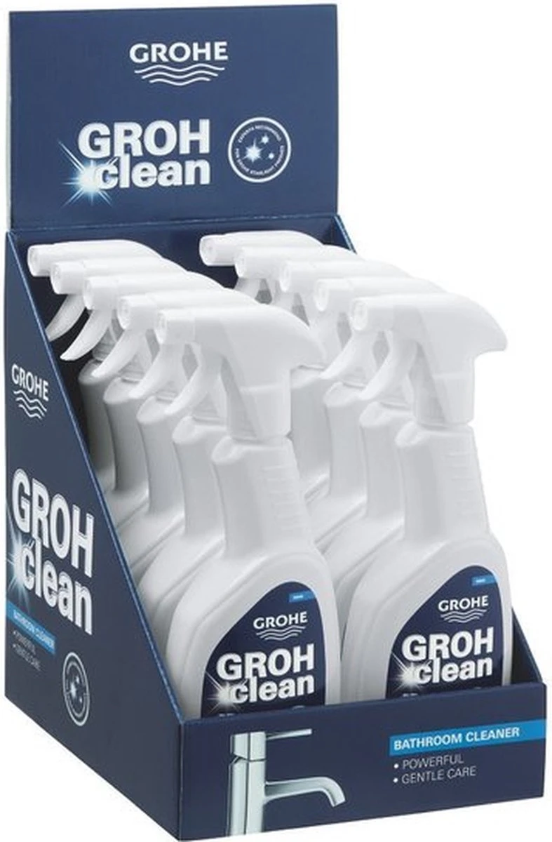 GROHE Grohclean Sproeiflacon Reiniger - 500 ml - Schoonmaakmiddel - 48166000 GROHE Grohclean Sproeiflacon Reiniger - 500 Ml - Schoonmaakmiddel - 48166000 -bol winkel 787x1200 2