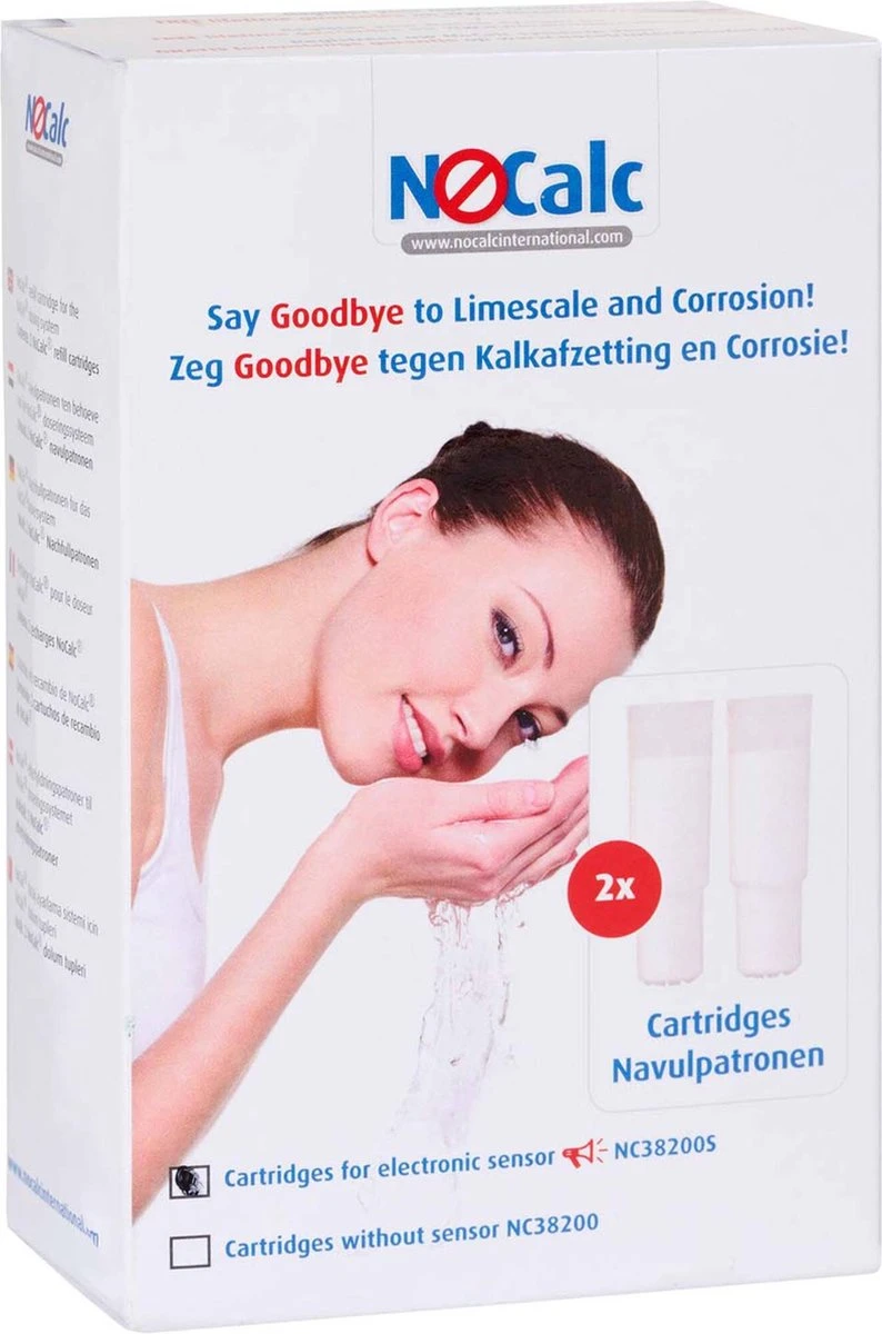 NoCalc navulpatronen - 2 stuks - Gebruik i.c.m. Electronic Sensor - Waterontharder - Waterontkalker NoCalc Navulpatronen - 2 Stuks - Gebruik I.c.m. Electronic Sensor - Waterontharder - Waterontkalker -bol winkel