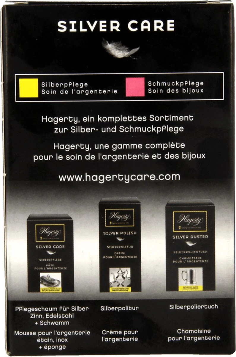 Hagerty Silver Care - pasta voor zilverreiniging 185 gr Hagerty Silver Care - Pasta Voor Zilverreiniging 185 Gr -bol winkel 795x1200 3