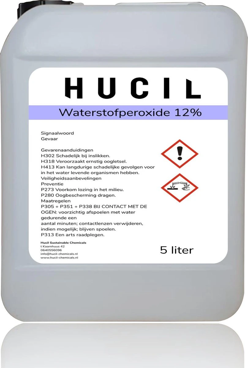 waterstofperoxide 12% - hydrogen peroxide - 5 liter Waterstofperoxide 12% - Hydrogen Peroxide - 5 Liter -bol winkel 810x1200 1