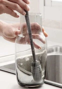 Merkloos Afwasborstel Voor Lange Glazen - Siliconenborstel Lange Glazen - Baby Flessenborstel - Duurzame Afwasborstel - Siliconen Afwasborstel -bol winkel 834x1200 1