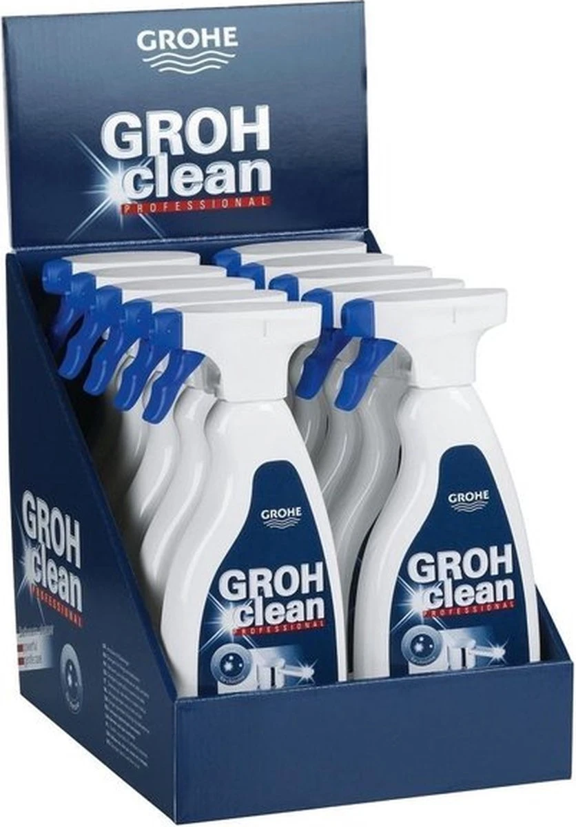 GROHE Grohclean Sproeiflacon Reiniger - 500 ml - Schoonmaakmiddel - 48166000 GROHE Grohclean Sproeiflacon Reiniger - 500 Ml - Schoonmaakmiddel - 48166000 -bol winkel 836x1200 1