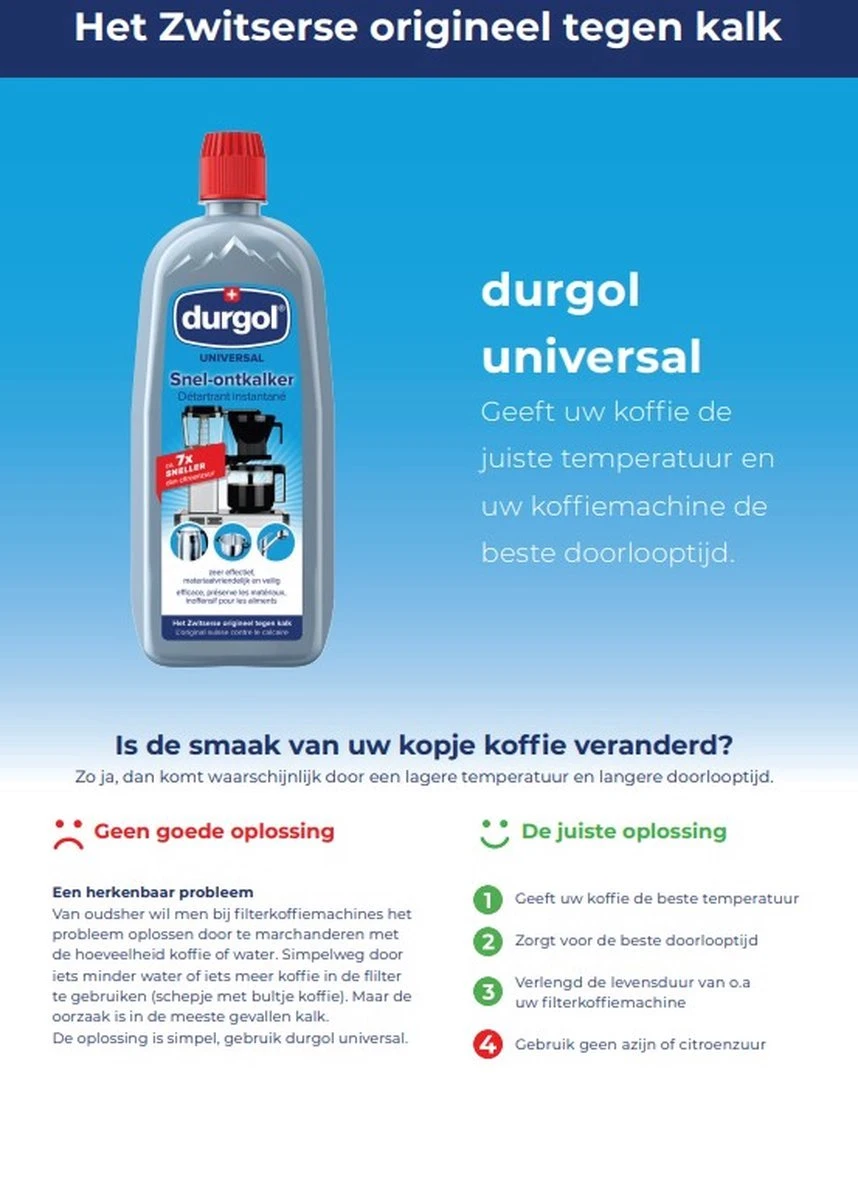 Durgol® | 3 x 750 ml Universal snel ontkalker | kalkaanslag huishoudelijke voorwerpen | milieuvriendelijk Durgol® | 3 X 750 Ml Universal Snel Ontkalker | Kalkaanslag Huishoudelijke Voorwerpen | Milieuvriendelijk -bol winkel