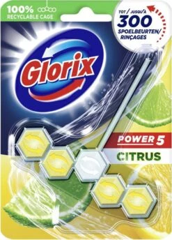 Glorix Power 5 Toiletblokken - Citroen - 9 Stuks - Voordeelverpakking -bol winkel 861x1200 4