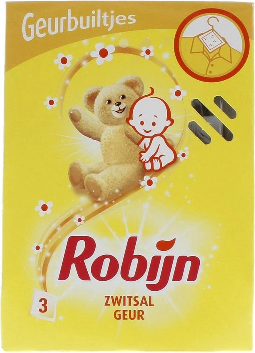 Robijn Geurbuiltjes Zwitsal 1 x 3 stuks - Geur- Geurbuiltjes- Geurzakjes voor in de Kledingkast Robijn Geurbuiltjes Zwitsal 1 X 3 Stuks - Geur- Geurbuiltjes- Geurzakjes Voor In De Kledingkast -bol winkel
