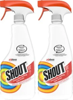 Mr Muscle Shout Vlekkenoplosser Triple Action - Spray - 2 X 500 Ml -bol winkel 874x1200
