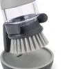 Joseph Joseph Afwasborstel Palm Scrub - Incl Houder - Grijs