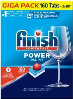 Finish Power All In One Regular Vaatwastabletten - 160 Stuks -bol winkel 890x1200 1