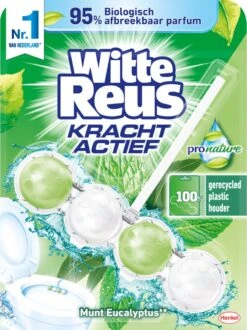 Witte Reus Toiletblok Kracht Actief Pro Nature Munt Eucalyptus -bol winkel 898x1200 4