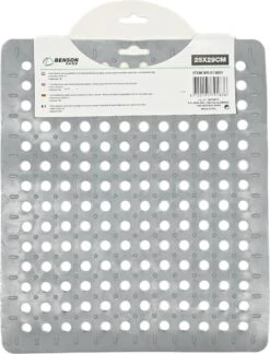 Merkloos Gootsteenmat PVC Vierkant Grijs 28 Cm 2 Merkloos Gootsteenmat PVC Vierkant Grijs 28 Cm -bol winkel 916x1200 1