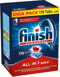 Finish All In 1 Max Regular - Vaatwastabletten - 170 Stuks - Voordeelpak -bol winkel 931x1200 2
