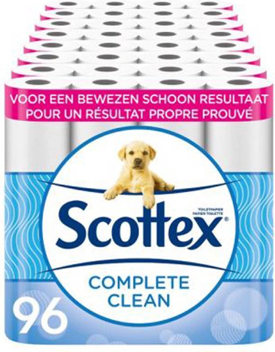Scottex toiletpapier - Classic Clean wc papier - 96 rollen Scottex Toiletpapier - Classic Clean Wc Papier - 96 Rollen -bol winkel 938x1200 1