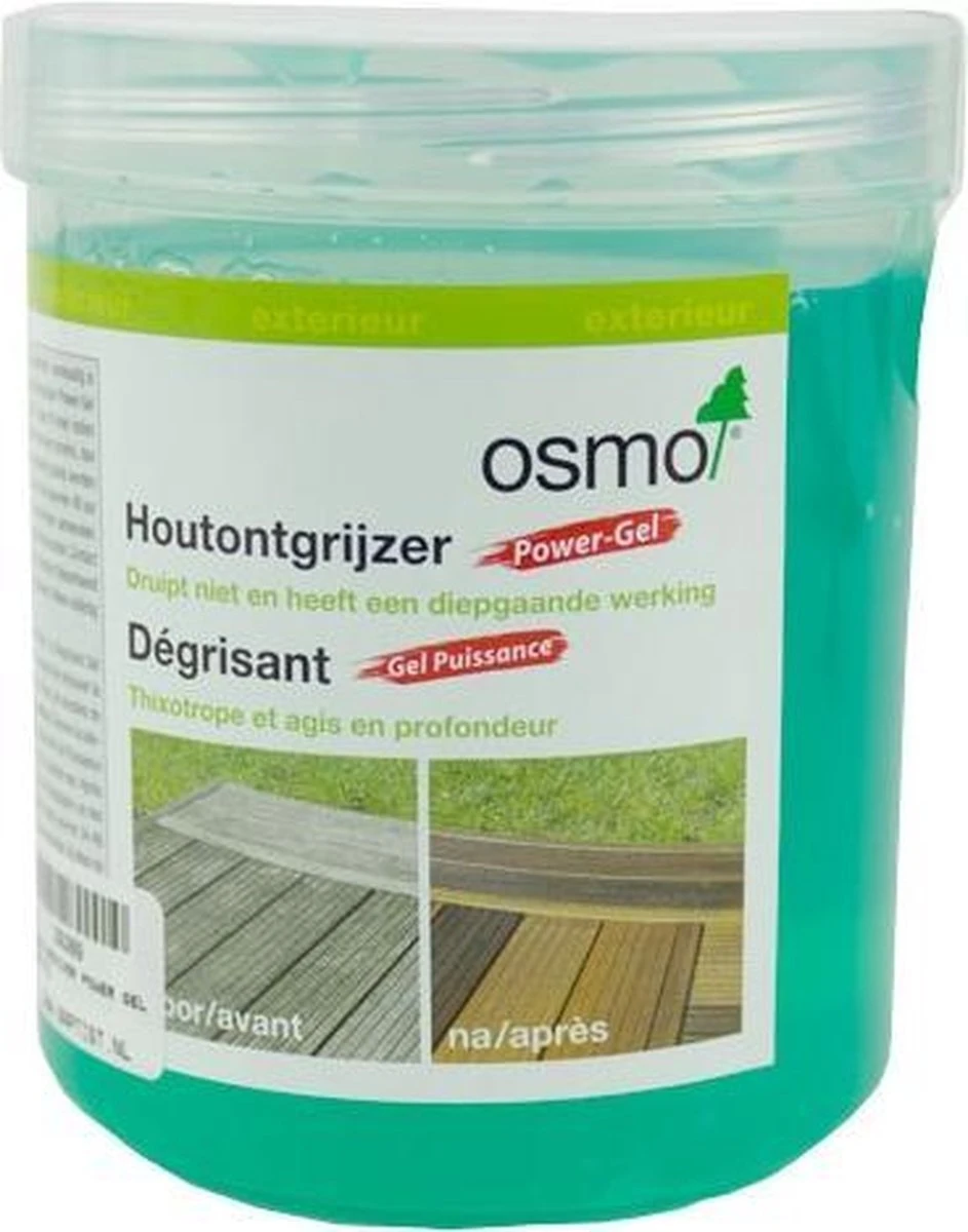 Osmo Power-Gel Houtontgrijzer 0.5 Liter | Ontgrijzer Douglas hout & Hardhout | Ontgrijzer voor al het Buitenhout | Teak Reiniger Osmo Power-Gel Houtontgrijzer 0.5 Liter | Ontgrijzer Douglas Hout & Hardhout | Ontgrijzer Voor Al Het Buitenhout | Teak Reiniger -bol winkel 943x1200 1