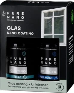PURE NANO Glas - Nano Coating Voor 5 Jaar Heldere Ramen Met Minder Schoonmaakwerk - 250 Ml -bol winkel 956x1200 4