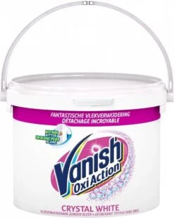 Vanish Oxi Action Crystal White Base Poeder - Voor Witte Was - 2,4 Kg -bol winkel 957x1200
