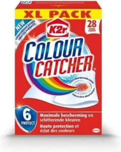 K2r Colour Catcher - Anti Kleurdoorloopdoekjes - Kleurbeschermer - 28 Stuks -bol winkel 958x1200