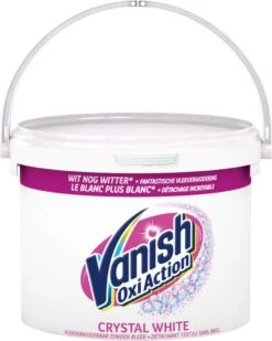 Vanish Oxi Action Crystal White Base Poeder - Voor Witte Was - 2,4 Kg -bol winkel 959x1200