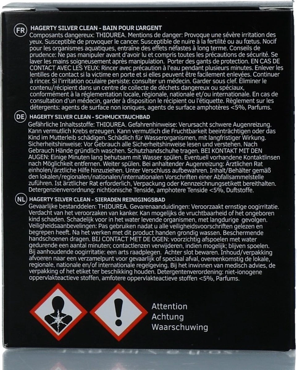 Hagerty Silver Clean - Professional 170 ml Hagerty Silver Clean - Professional 170 Ml -bol winkel 962x1200 1