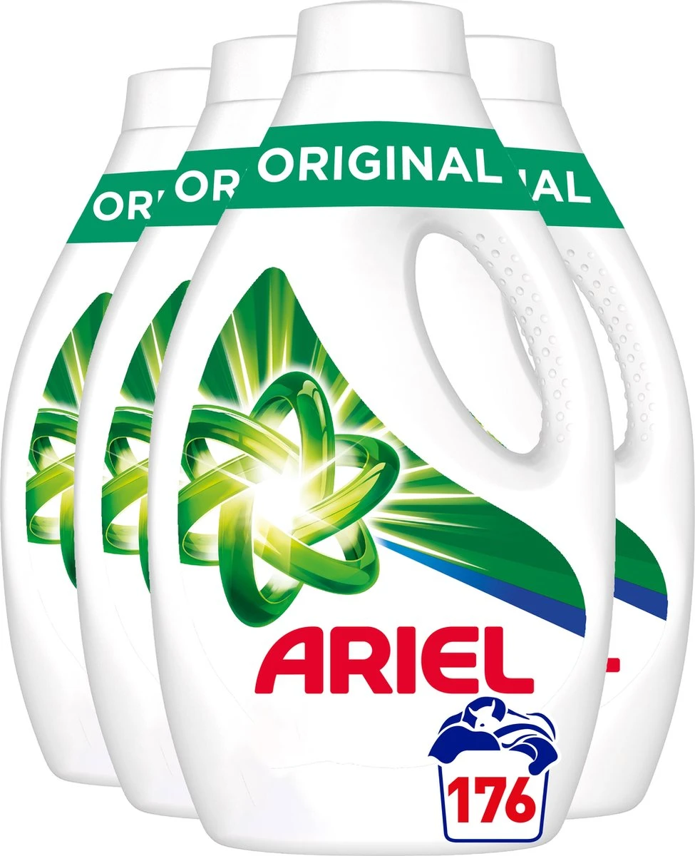 Ariel Vloeibaar Wasmiddel - Original - Voordeelverpakking 4 x 44 Wasbeurten Ariel Vloeibaar Wasmiddel - Original - Voordeelverpakking 4 X 44 Wasbeurten -bol winkel