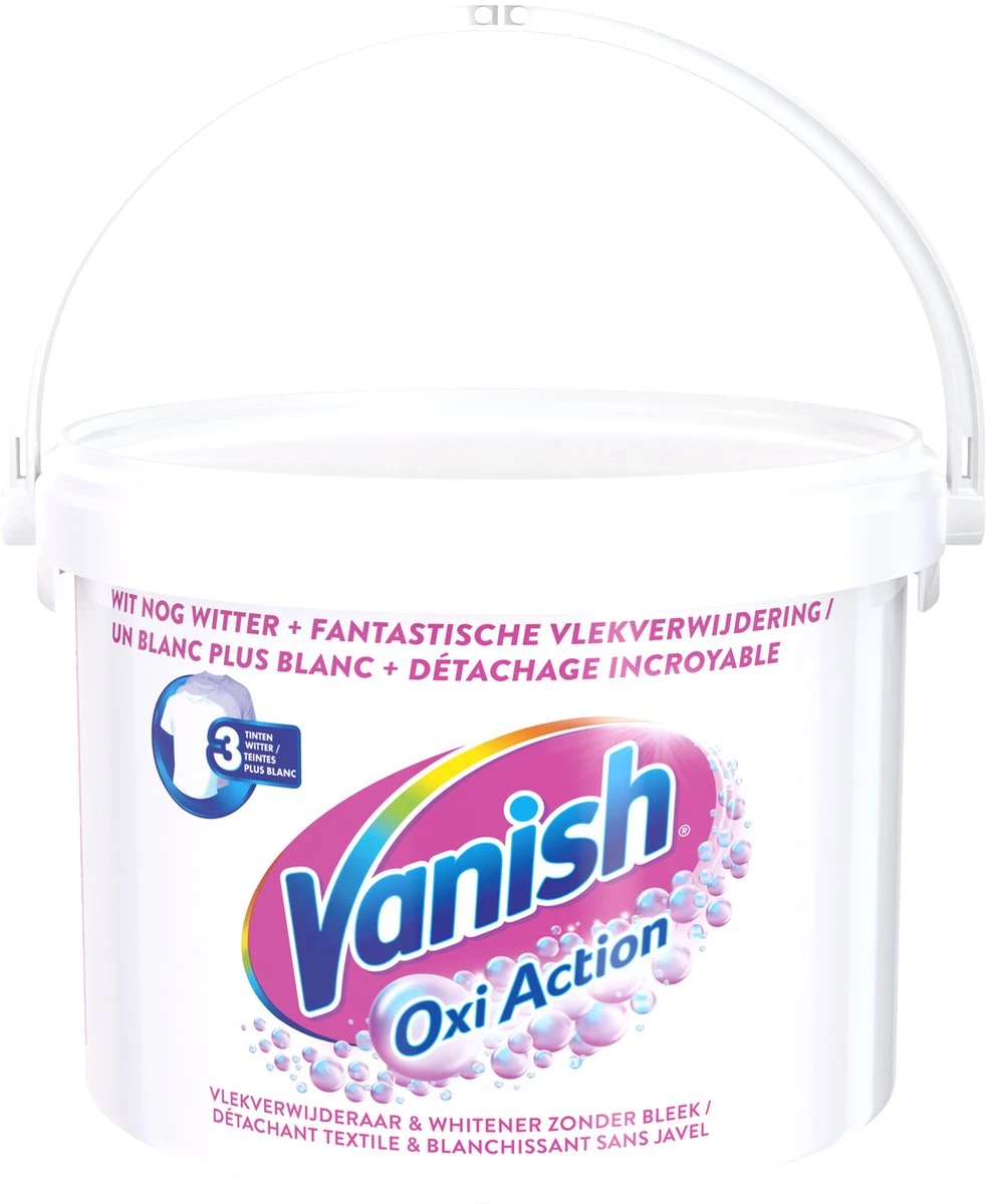 Vanish Oxi Action Poeder - Vlekverwijderaar Voor Witte Was - 2,7 kg Vanish Oxi Action Poeder - Vlekverwijderaar Voor Witte Was - 2,7 Kg -bol winkel