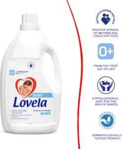 Lovela - Wasmiddel - Hypoallergene Melk - Voor Het Wassen Van Baby & Witte Kleding - 4,5l -bol winkel 983x1200