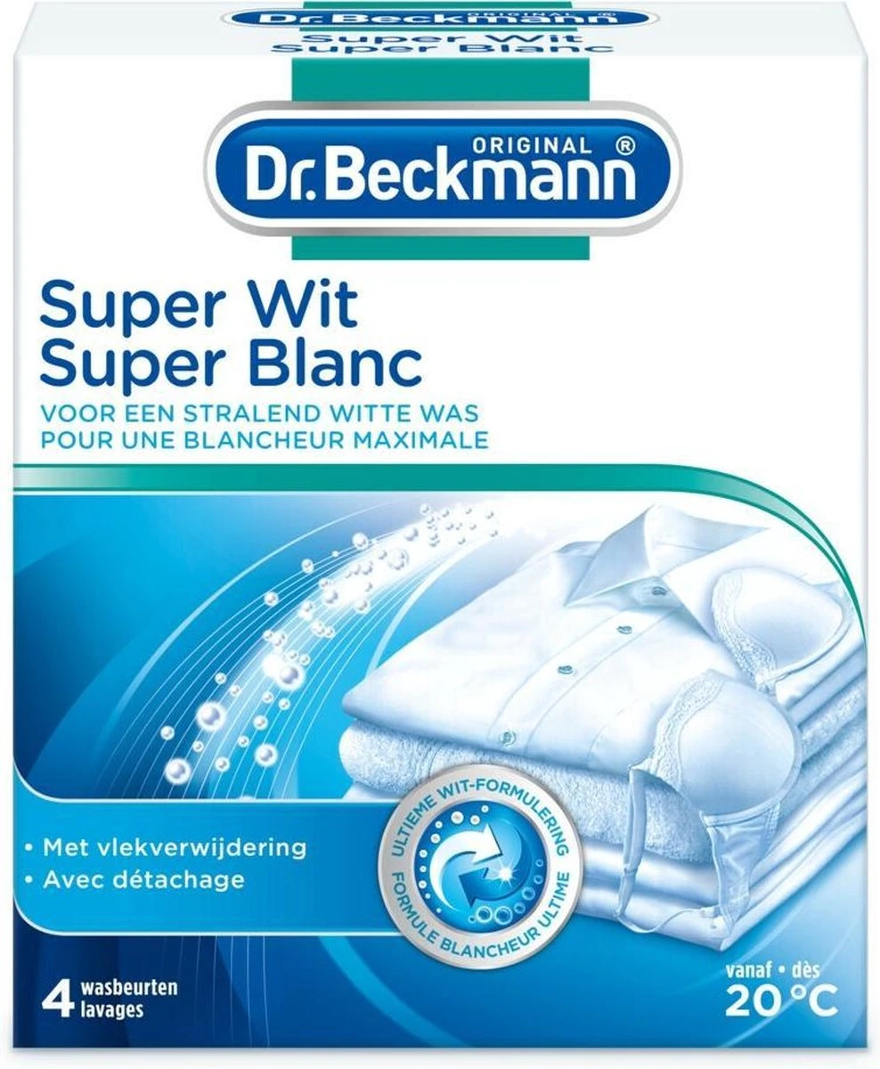Dr. Beckmann Super Wit 160 gr Dr. Beckmann Super Wit 160 Gr -bol winkel